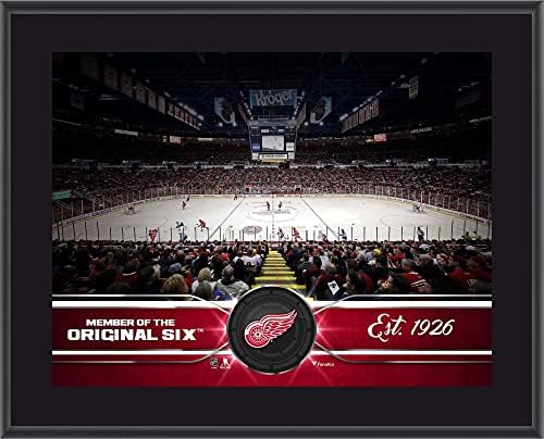 Detroit Red Wings 10 x 13 Szublimált Csapat Stadion Emléktábla - NHL Csapat Plakkok, valamint Kollázsok