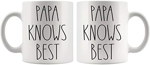Papa Tudja a Legjobban Bögre - Papa Tudja a Legjobban Bögre - Papa Születésnapi Ajándékok Csésze Bögre