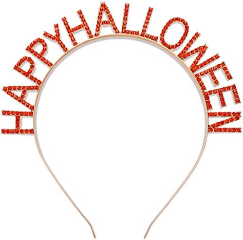 PHALIN Halloween Fejpánt Strasszos Szellem Tök Boo Hairbands Női Jelmez, Party Haj Tartozék Ajándékok