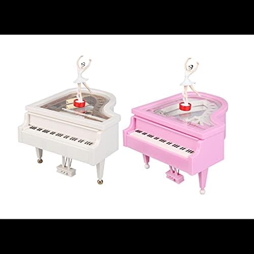 Vastag Romantikus Zongora Modell Music Box Balerina Zenei Dobozok Haza Szülinapi Dekoráció Esküvői Ajándék