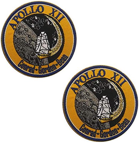 A NASA Apollo Küldetés Javítás Meghatározott Apollo1,7,8,9,10,11,12,13,14,15,16,17, Tér Hímzett Foltok,60.,