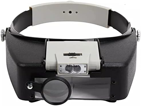 ZLXDP Világító Fej Nagyító Szemüveg Nagyító Fény Nagyító Hordozható Eszköz Javítása