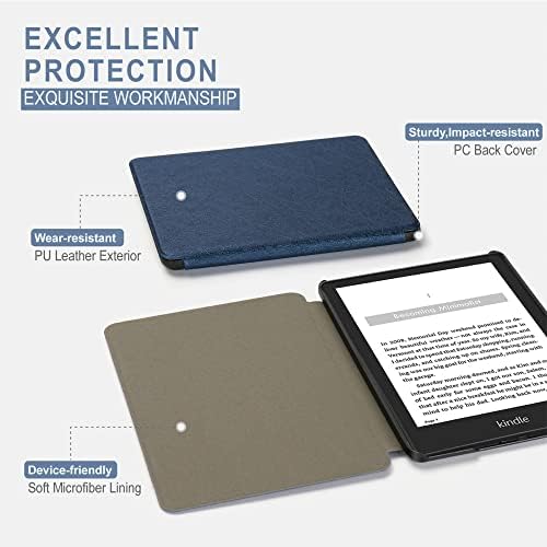 Esetben a Kindle Generáció 8. - Slim & Light Smart Cover tok Auto Sleep & Ébred az Kindle E-Olvasó-6 Kijelző,