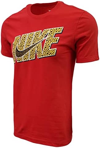 Nike Férfi Dőlt Grafikus Logó Sleeve T-Shirt