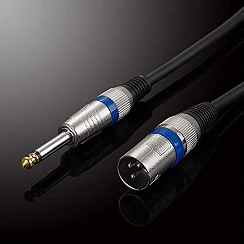 Dvtel 6.35 Másodéves, hogy XLR Férfi 6.5 Mono-XLR Audio Kábel Keverő Mikrofon Kábel Audio Adapter Kábel