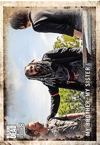 2018 Topps Walking Dead Season 8. Rész 12 A Bátyám, A Húgom Trading Card Nyers (NM Közelében Menta vagy
