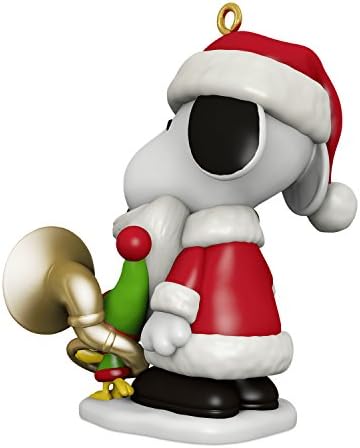 Hallmark Emlék Karácsonyi Dísz a 2018-as Évben Kelt, Mogyoró Reflektorfénybe a Snoopy Bell-Ringer Snoopy