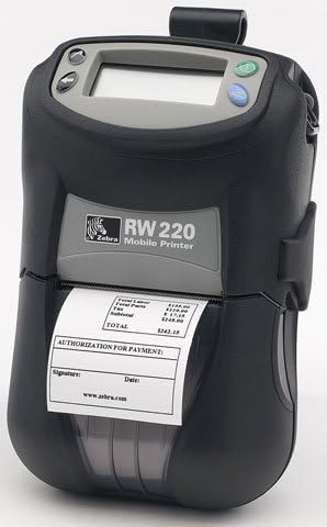 Zebra Tech RW 220 - Címke Nyomtató - B/W - Közvetlen Termikus - Roll (2.35 a) - 203 dpi - akár 179.5 inch/min