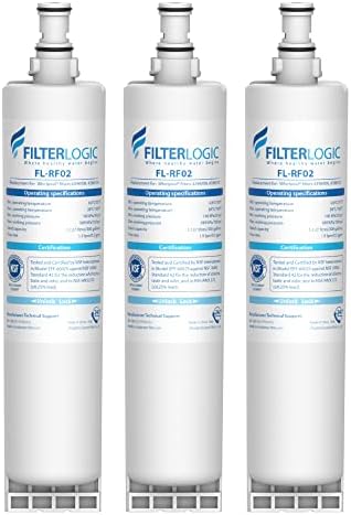 Filterlogic 4396508 Hűtőszekrény vízszűrő, Csere Whirlpool EDR5RXD1, EveryDrop Szűrő 5, PUR W10186668,