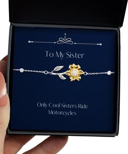 Menő Nővér Ajándékokat, Csak a Király Testvérek Motorozni, Szarkasztikus Napraforgó Karkötő Nővér a Nővérem