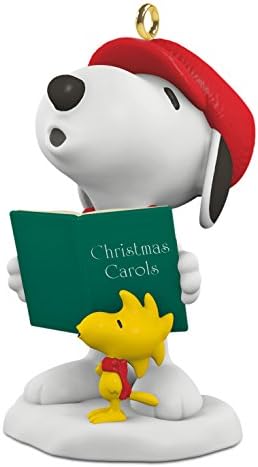 Hallmark Emlék Reflektorfénybe a Snoopy 19Winter Fun Holiday Dísz