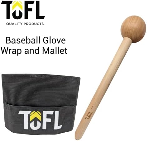 TOFL Baseball Kesztyű Kalapács & Kesztyű Wrap Mitt Alakításában Beállítva. A Rugalmas Lánc, Illik Nagy