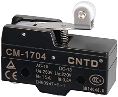 10 Db CM-1704 Biztonsági Vízálló 10A 250V Miniatűr Mikro Limit