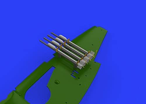 Eduard EDB648450 Brassin 1:48-RP-3 60lb Rakétákat a Vihar Modell Készlet, Különböző