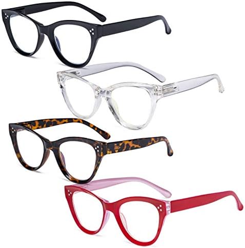 Eyekepper Menteni 10% - os Csomagban 4 Csomag Női Olvasó Szemüveg, 4 Csomag Olvasók a Nők +0.50