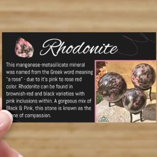 Sluiceboy Kutatásából Rhodonite Gömb | magában Foglalja a Stand | Rhodonite Drágakő Gömb, Labda | Polírozott