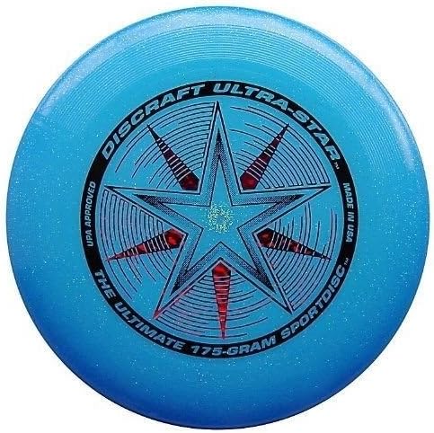 Discraft Ultra-csillagok Ultimate Frisbee 175 Gramm Bajnokság Sport Lemezek (Modell:Kék Sparkel)