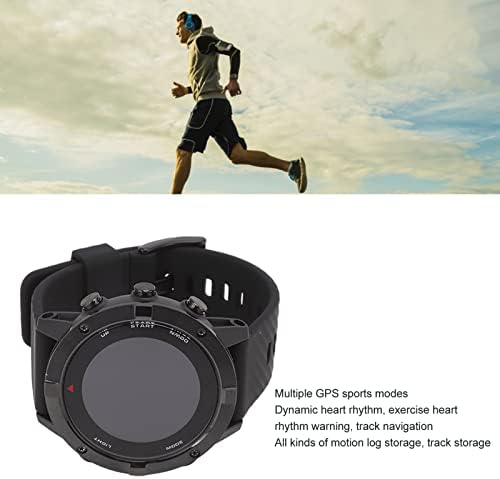 SPYMINNPOO GPS Sport Karóra, Vízálló LCD Képernyő Navigációs Útvonal Szívritmus Monitor GPS Futó Figyelni,