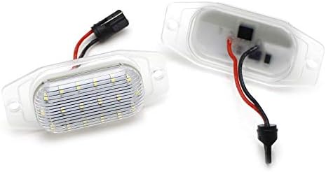 iJDMTOY OEM-Fit 3W-os Teljes LED Rendszámtábla Lámpa Készlet Kompatibilis A Toyota 2007-2014 FJ Cruiser,