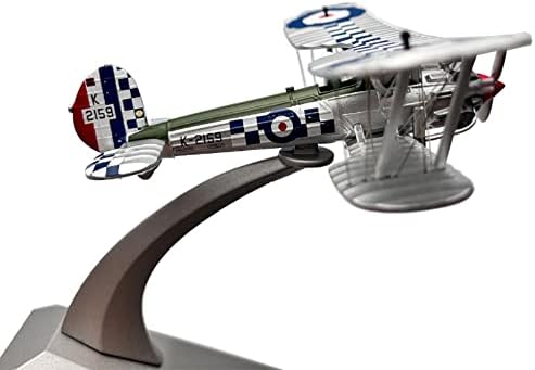 MOUDOAUER 1:72-es Alufelni első világháború Brit Királyi légierő Bristol Bulldog Kétfedelű Propeller Katonai