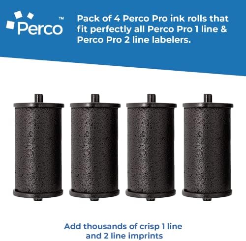 Perco 1 Sort Fehér Címkék Csomagban w Ár Fegyvert Ink Roller a Perco Lite Árképzési Fegyvert Címkéző -