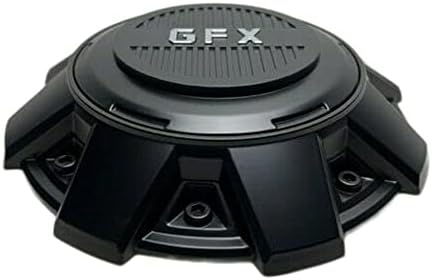 GFX G-FX Matt Fekete Kerék közepén Kap C-6265L210