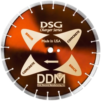 Dixie Gyémánt Gyártási DSG18125 Gyógyítható Konkrét Penge Standard Minőségű Száraz/Nedves Vágás, 18-Col