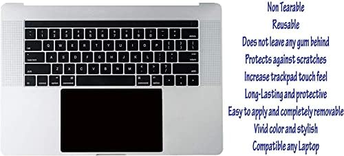 (Csomag 2) Ecomaholics Laptop Touchpad Trackpad Védő Borító Bőr Matrica Film a Lenovo V110 (15) 15.6 hüvelykes