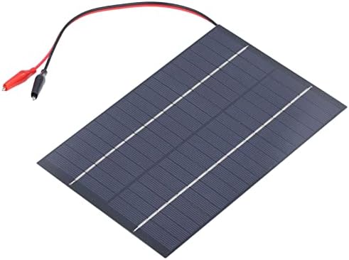 FTVOGUE Solar Charger Panel - 4.2 W 18V Monokristályos Szilícium Napelem Otthoni/Kültéri Autó, Hajó, Tengeri