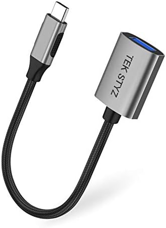 Tek Styz USB-C USB 3.0 Adapter Kompatibilis Az LG 15Z95N-G. APS5U1 OTG Típus-C/PD Férfi USB 3.0 Női Converter.