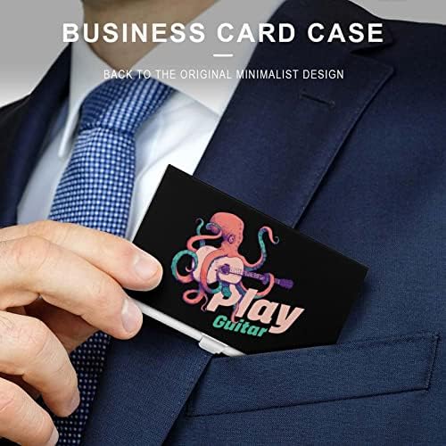 Vicces Polip Gitározni Üzleti Kártya Esetekben Multi Card Holder Pénztárca Hitelkártya ID Esetben a Fuvarozó