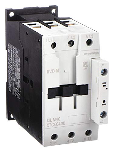 Eaton 208VAC IEC Mágneses Mágneskapcsoló; Nem. a Lengyelek 3, Megfordítva: Nem, 40 Teljes Terhelés Amper-Induktív
