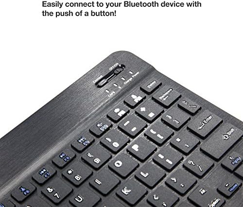 BoxWave Billentyűzet Kompatibilis Szuper 10T CPH2417 (6.7 a) - SlimKeys Bluetooth Billentyűzet, Hordozható
