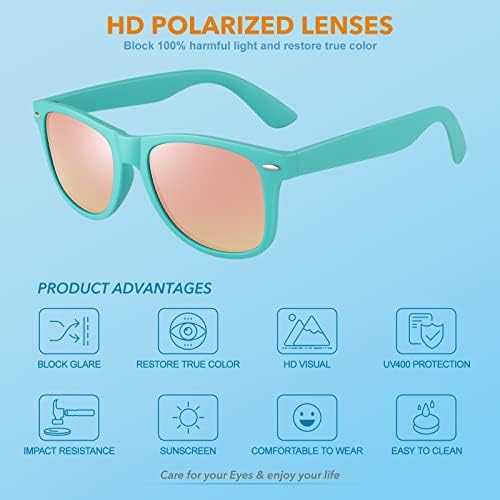 LINVO Polarizált Napszemüveg a Férfiak Vezetés Nap szemüveg Shades 80-Retro Stílus, Márka, Design Téren
