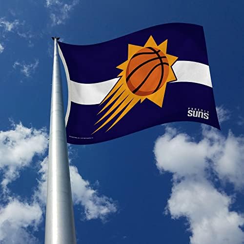 Rico Iparágak NBA-Phoenix Suns 3 x 5' Banner Zászlót - Egyoldalas - Beltéri vagy Kültéri - Home Dekor