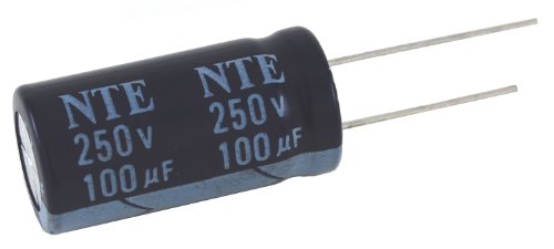 NTE Elektronika VHT10M16 Sorozat VHT Alumínium Elektrolit Kondenzátor, Radiális Vezet, 105 Fok Max Temp,