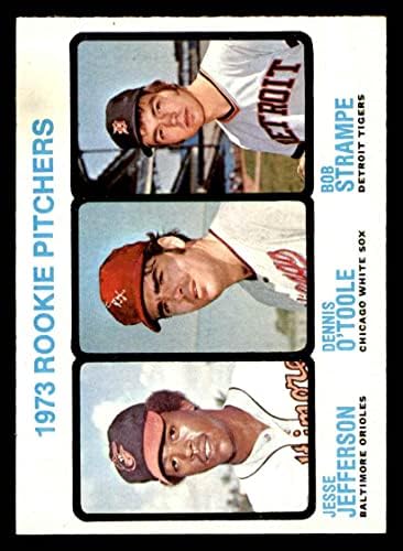 1973 Topps 604 Újonc Kancsók Jesse Jefferson/Dennis O ' toole/Bob Strampe Orioles/White Sox/Tigrisek