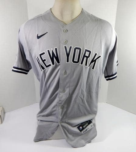 2022 New York Yankees Lucas Luetge 42 Játékban Használt Szürke Jersey Jackie Robinson Nap - a Játékban