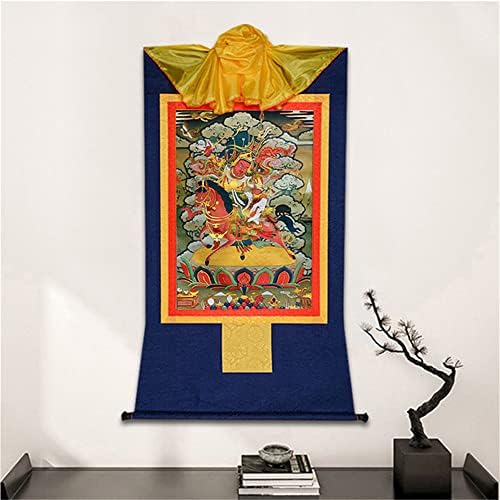 Gandhanra Király Gesar, Tibeti Thangka Festészet, a Művészet,a Buddhista Thangka Brokát,Buddha Gobelin