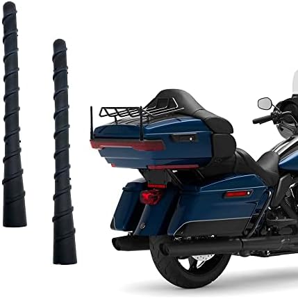 Sunhe Motoros Antenna Kompatibilis Harley Davidson 1998-2022, 7 inch Rövid Spirál Gumi Tervezett Optimalizált