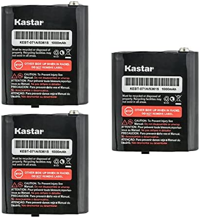 Kastar 3-Pack 3.6 V 53615 Akkumulátor Kompatibilis Motorola Mondják, T82, Akár T82 Extrém, Akár T92 H2O,